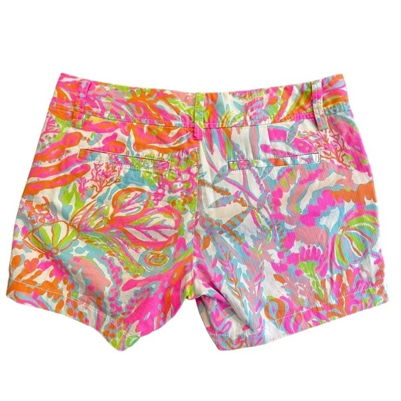Lilly Pulitzer Callahan Shorts 5" Scuba to Cuba Print Women’s 2 - Picture 6 of 7